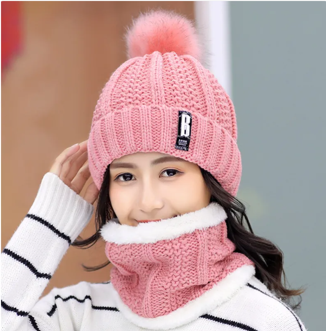 Aspen Cozy Knit Hat & Scarf Set
