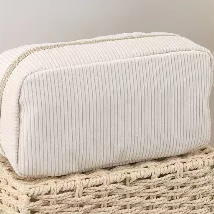 Cozy Corduroy Cosmetic Bag