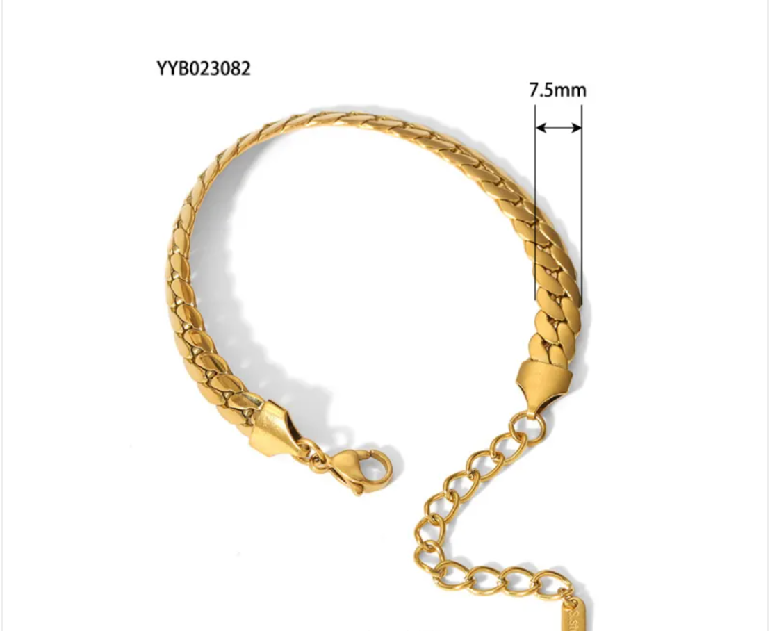 Avery Paperclip Bracelet