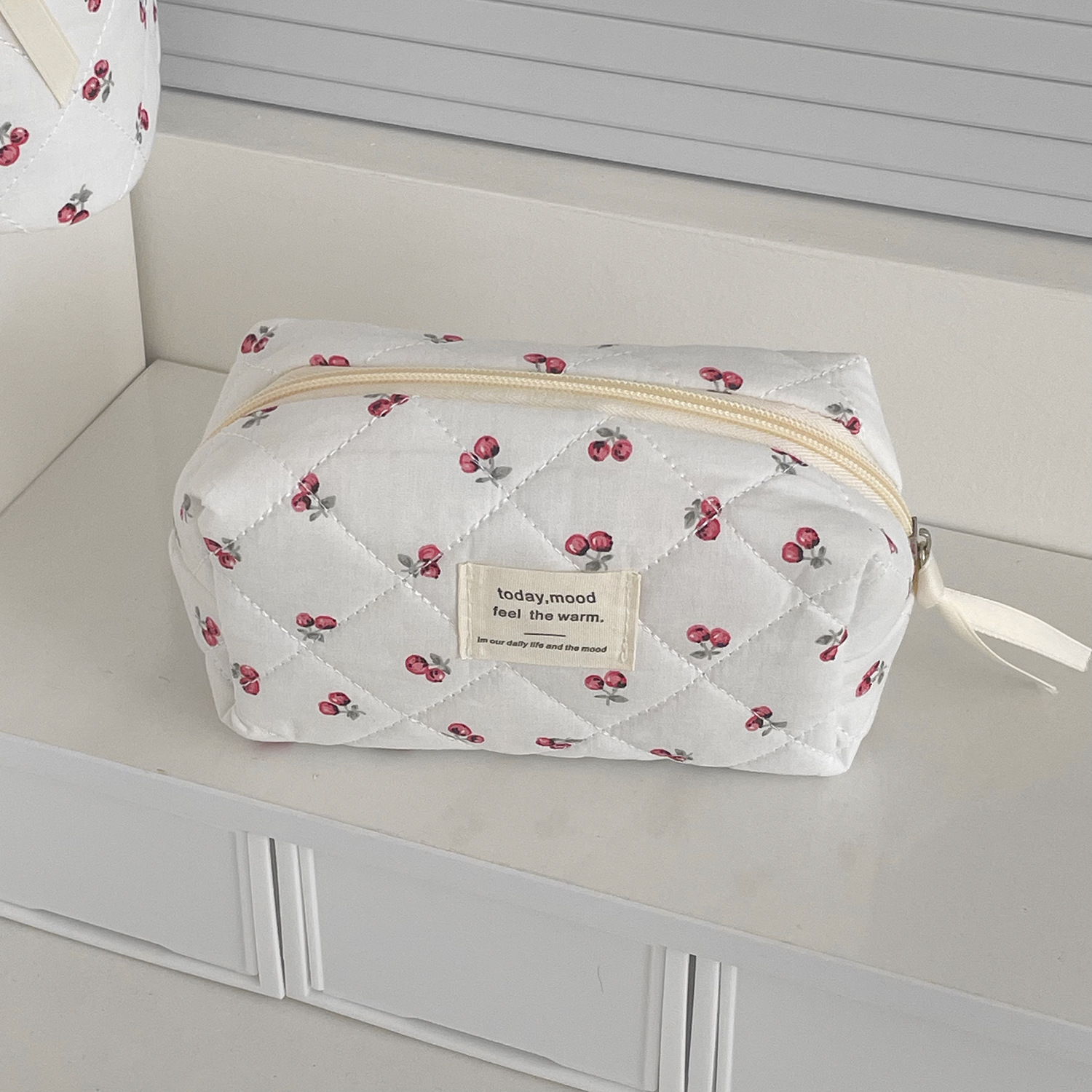 Cherry On Top Cosmetic Case