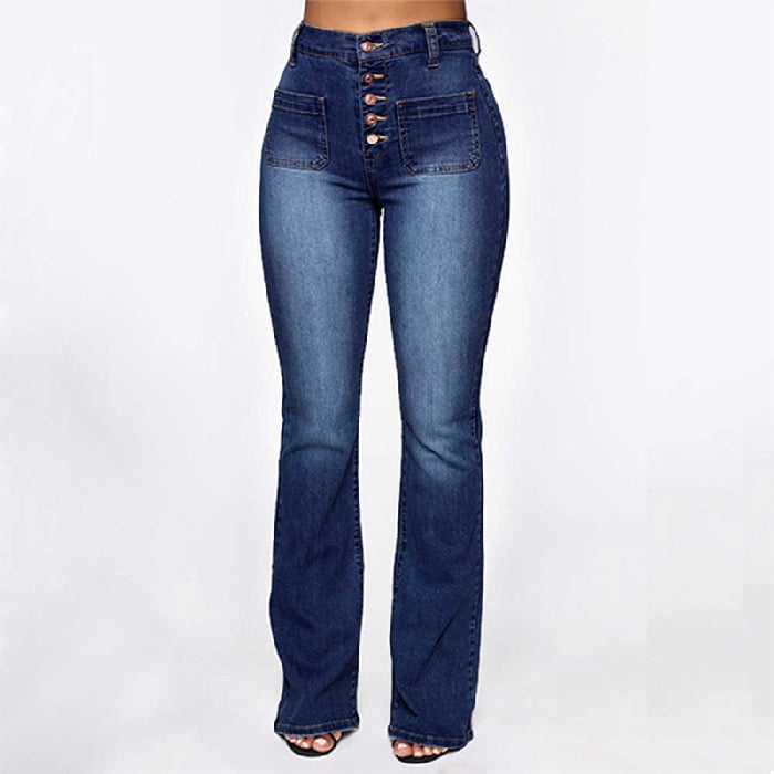 Curvy High-Waist  Denim Jeans