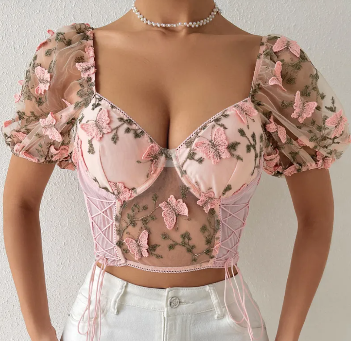 Rosa's Bloom Puff Sleeve Top