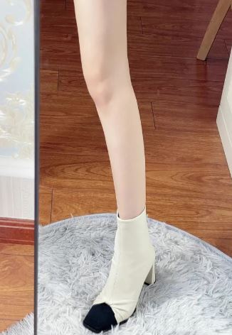 Melissa's Ankle High Heels Boots