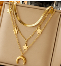 Luna Luxe Triple Layer Necklace