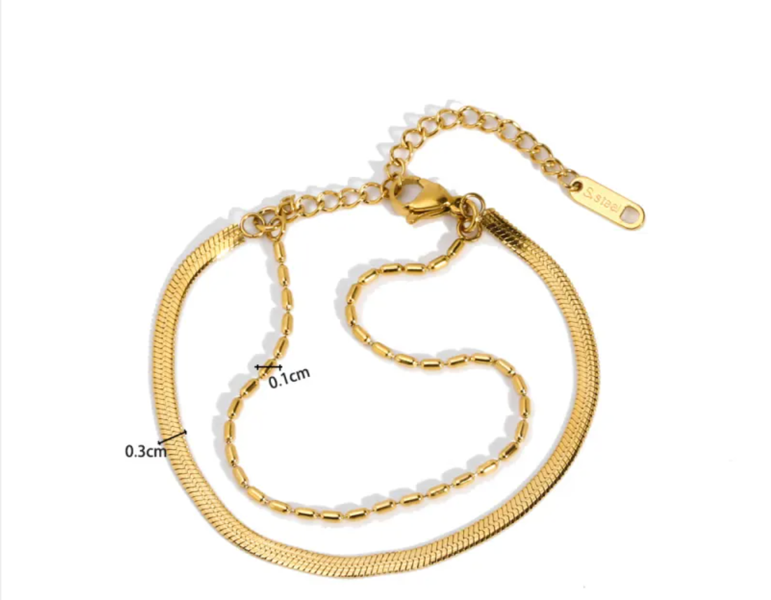 Avery Paperclip Bracelet
