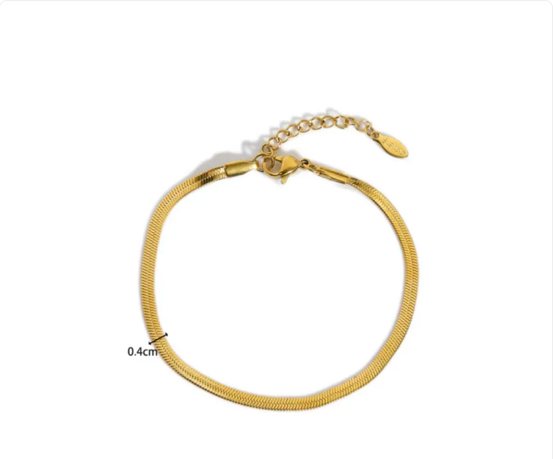 Avery Paperclip Bracelet
