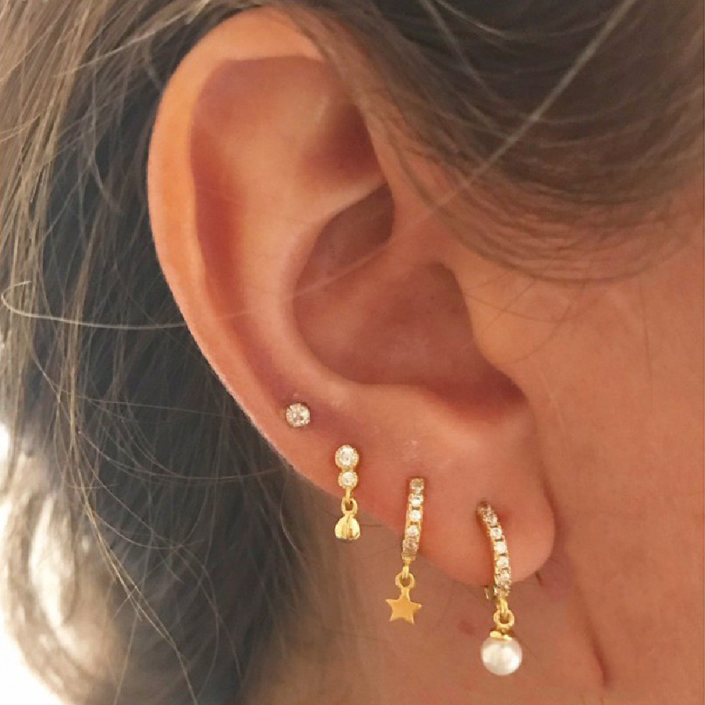 Elegant Pearl Drop Earrings