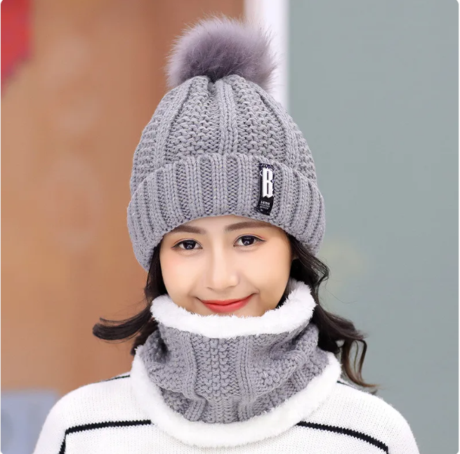 Aspen Cozy Knit Hat & Scarf Set