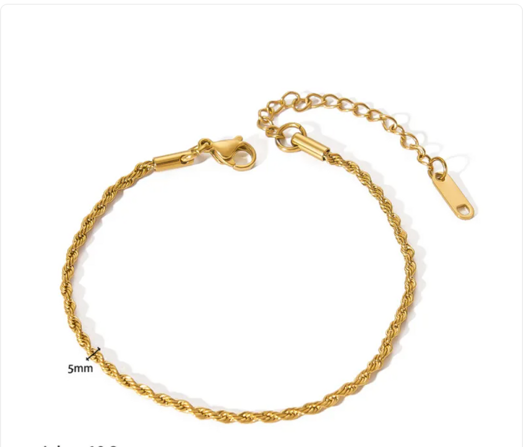 Avery Paperclip Bracelet