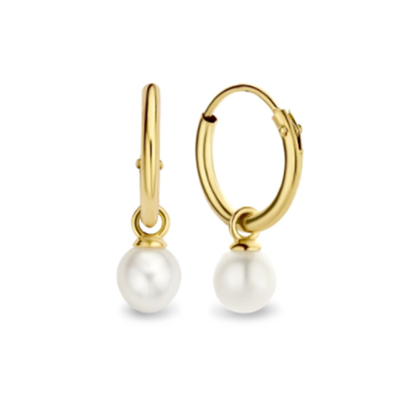 Elegant Pearl Drop Earrings