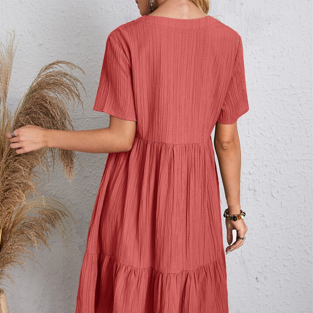 Elle's Tiered Baby doll Dress