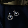 Vintage Pearl Lace Drop Earrings