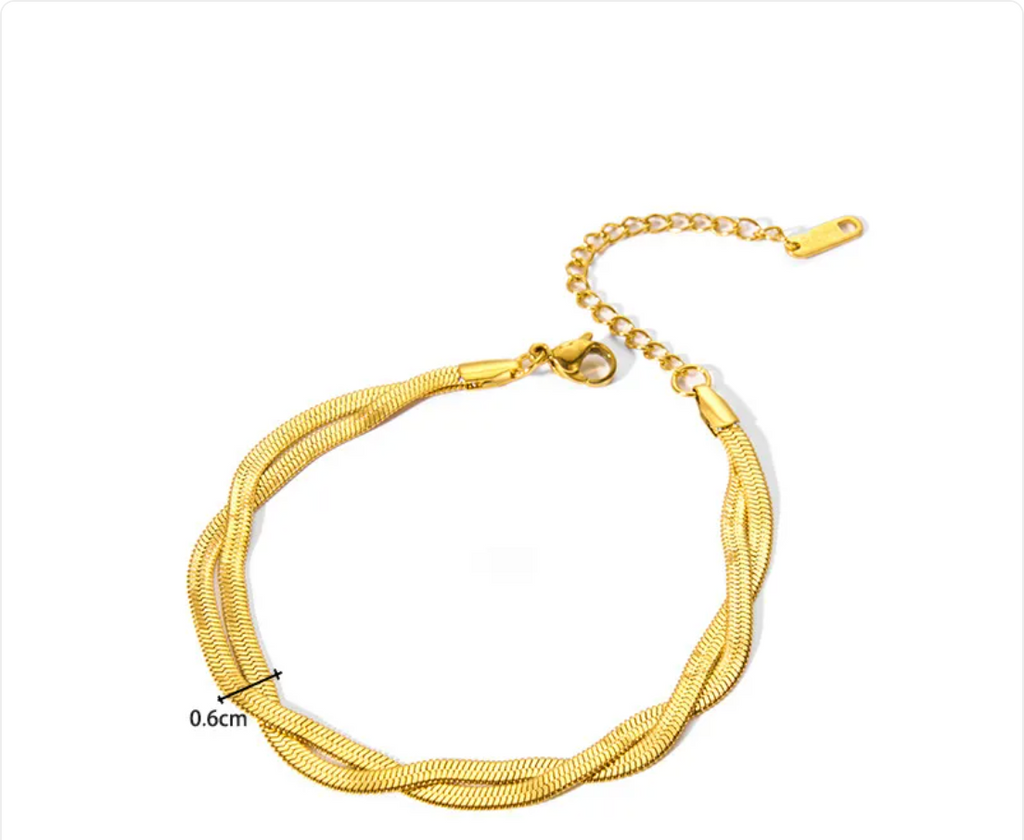 Avery Paperclip Bracelet