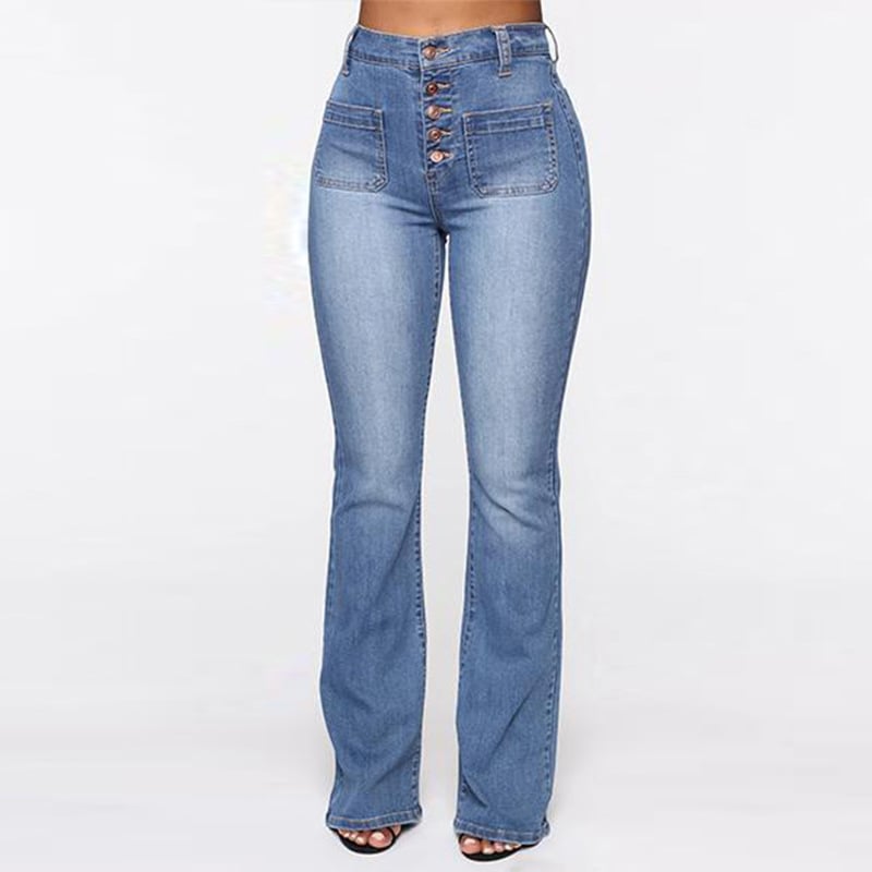 Curvy High-Waist  Denim Jeans