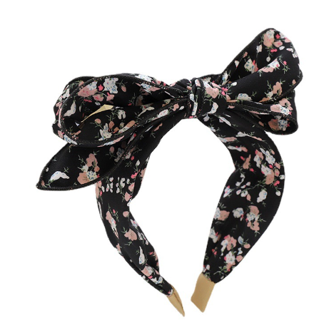 Willow Floral Bow Headband