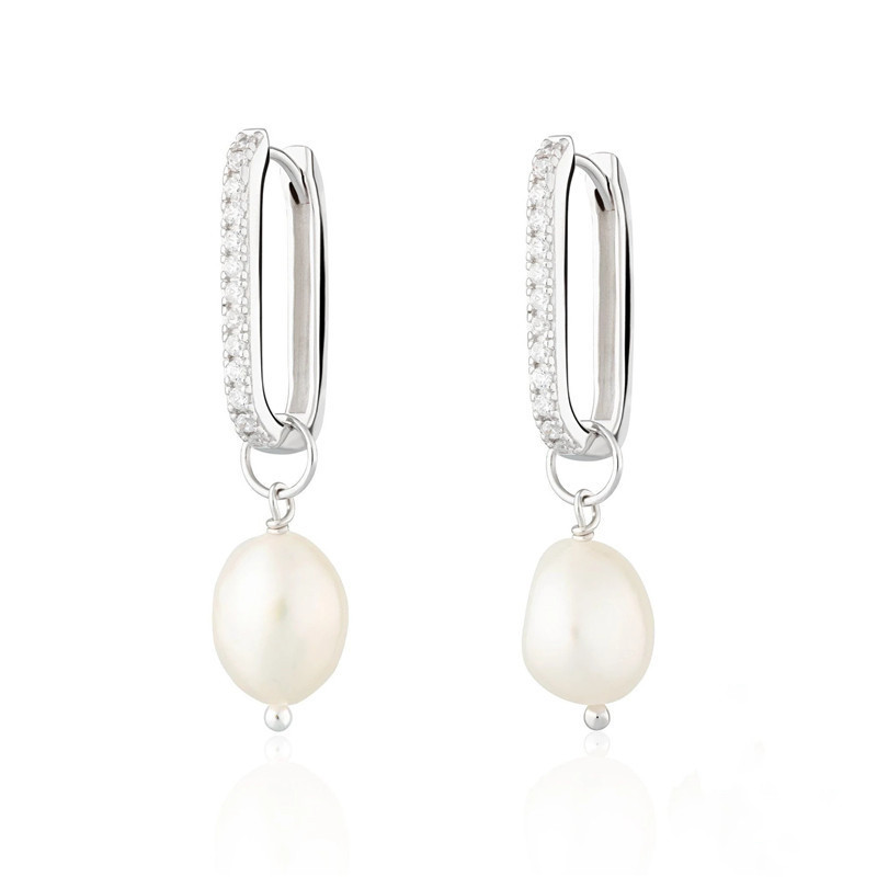 Elegant Pearl Drop Earrings