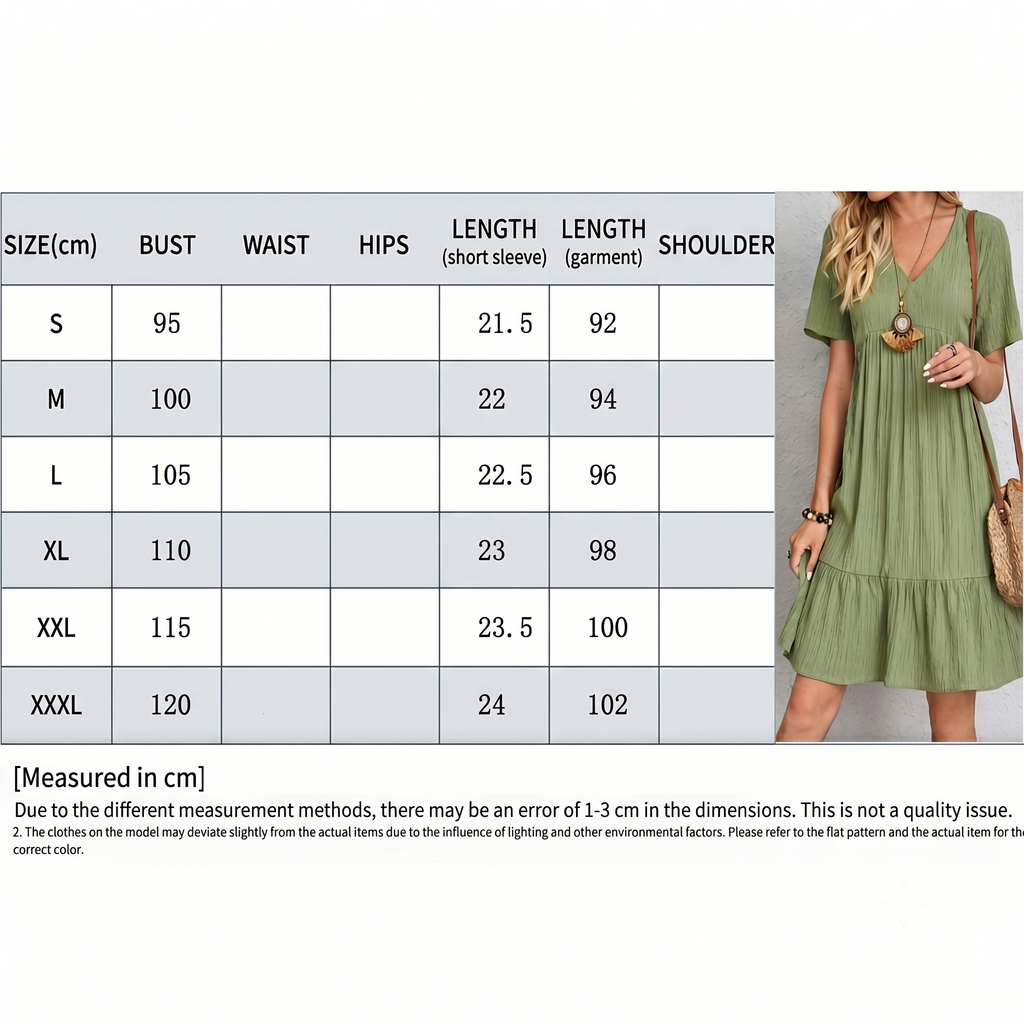 Elle's Tiered Baby doll Dress