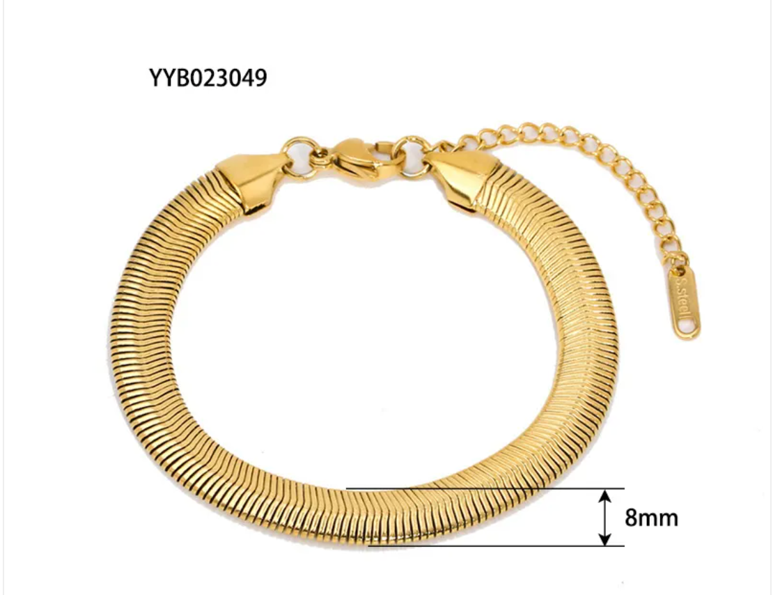 Avery Paperclip Bracelet