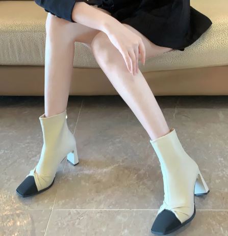 Melissa's Ankle High Heels Boots