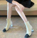 Melissa's Ankle High Heels Boots