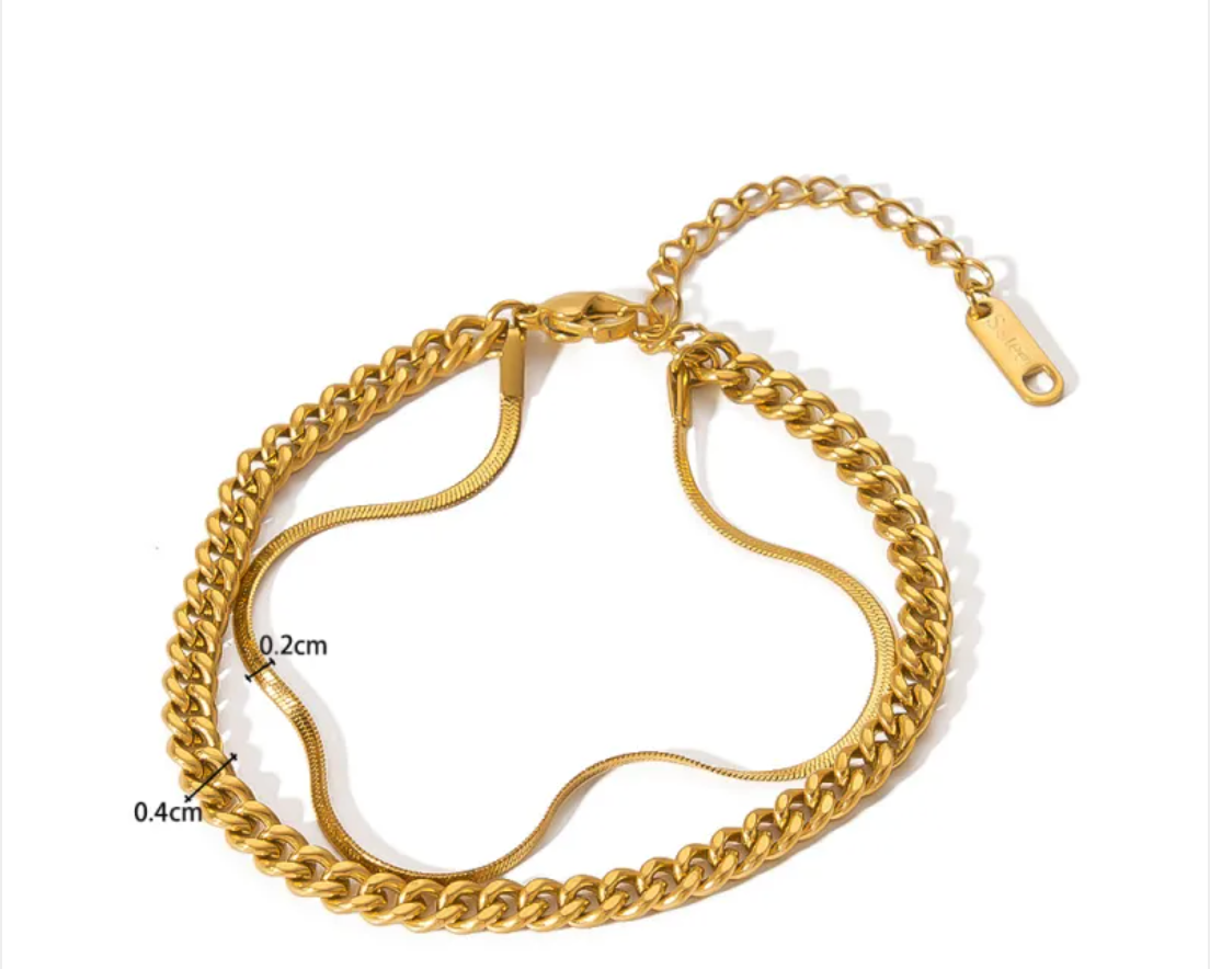 Avery Paperclip Bracelet