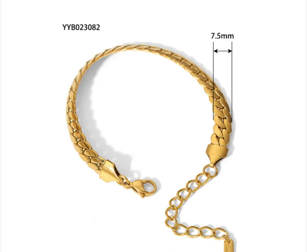 Avery Paperclip Bracelet
