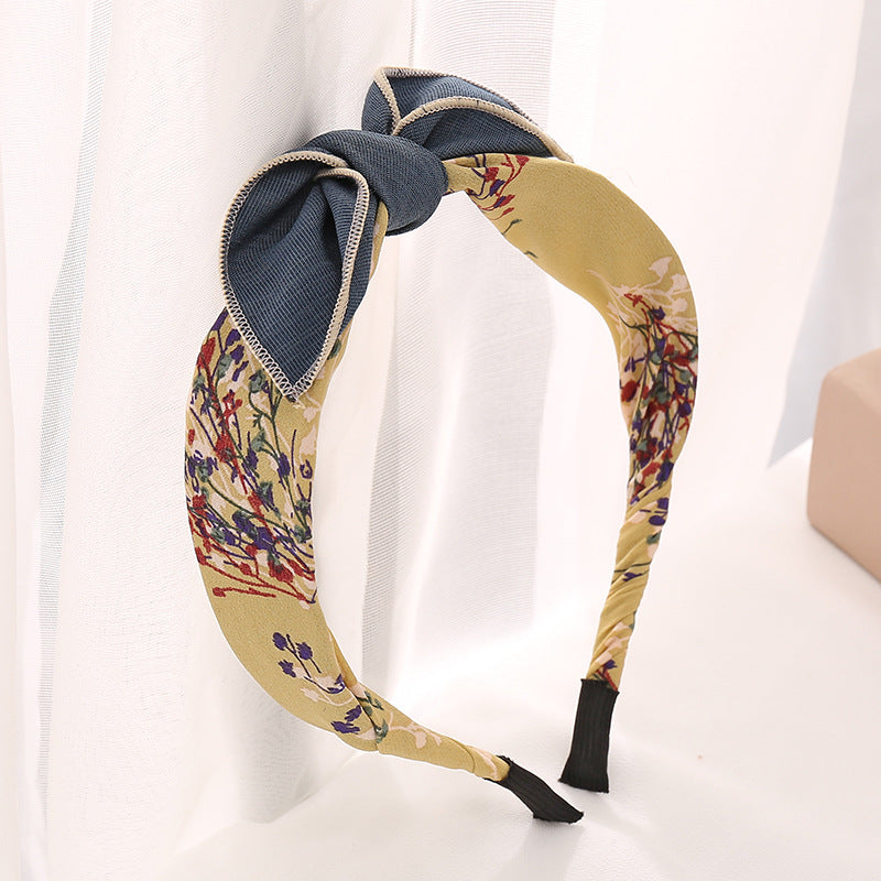 Willow Floral Bow Headband