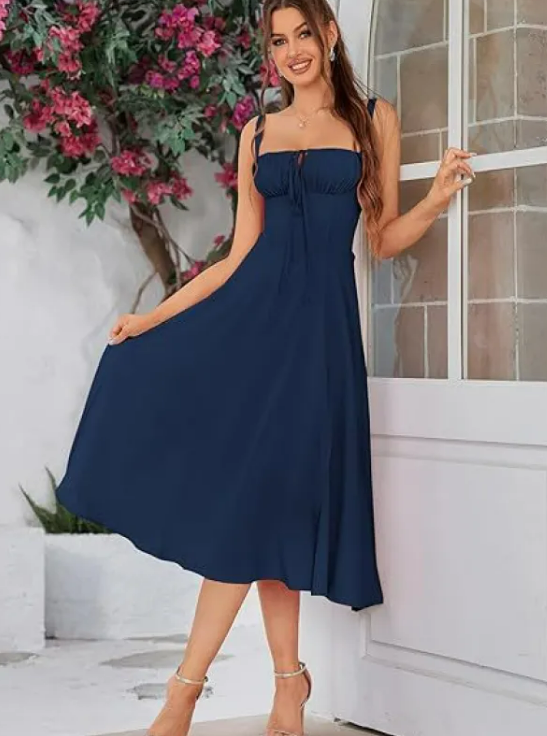 Stacey's Floral Midi Dress