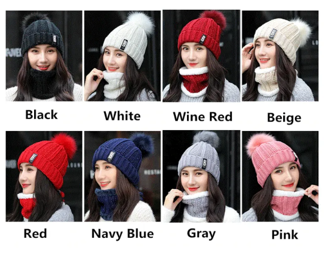 Aspen Cozy Knit Hat & Scarf Set