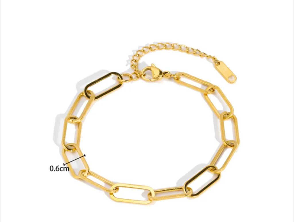 Avery Paperclip Bracelet