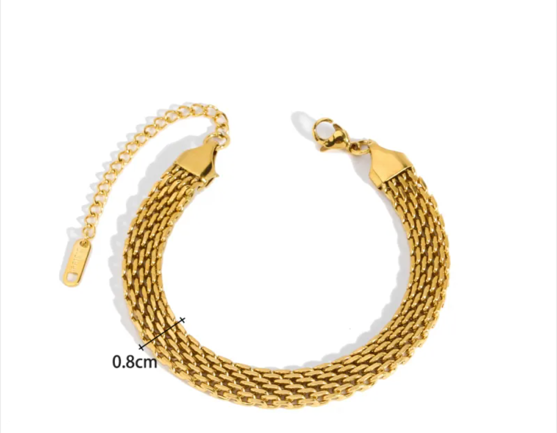 Avery Paperclip Bracelet