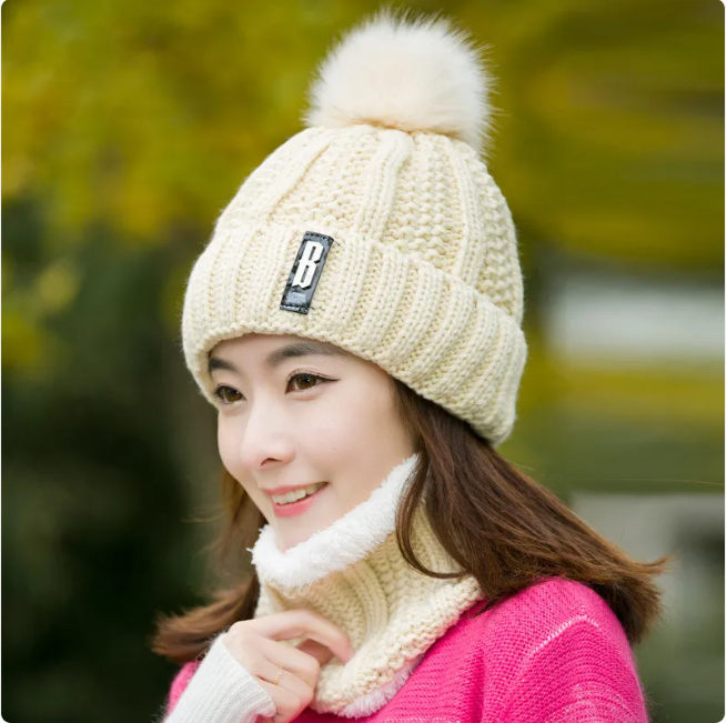 Aspen Cozy Knit Hat & Scarf Set