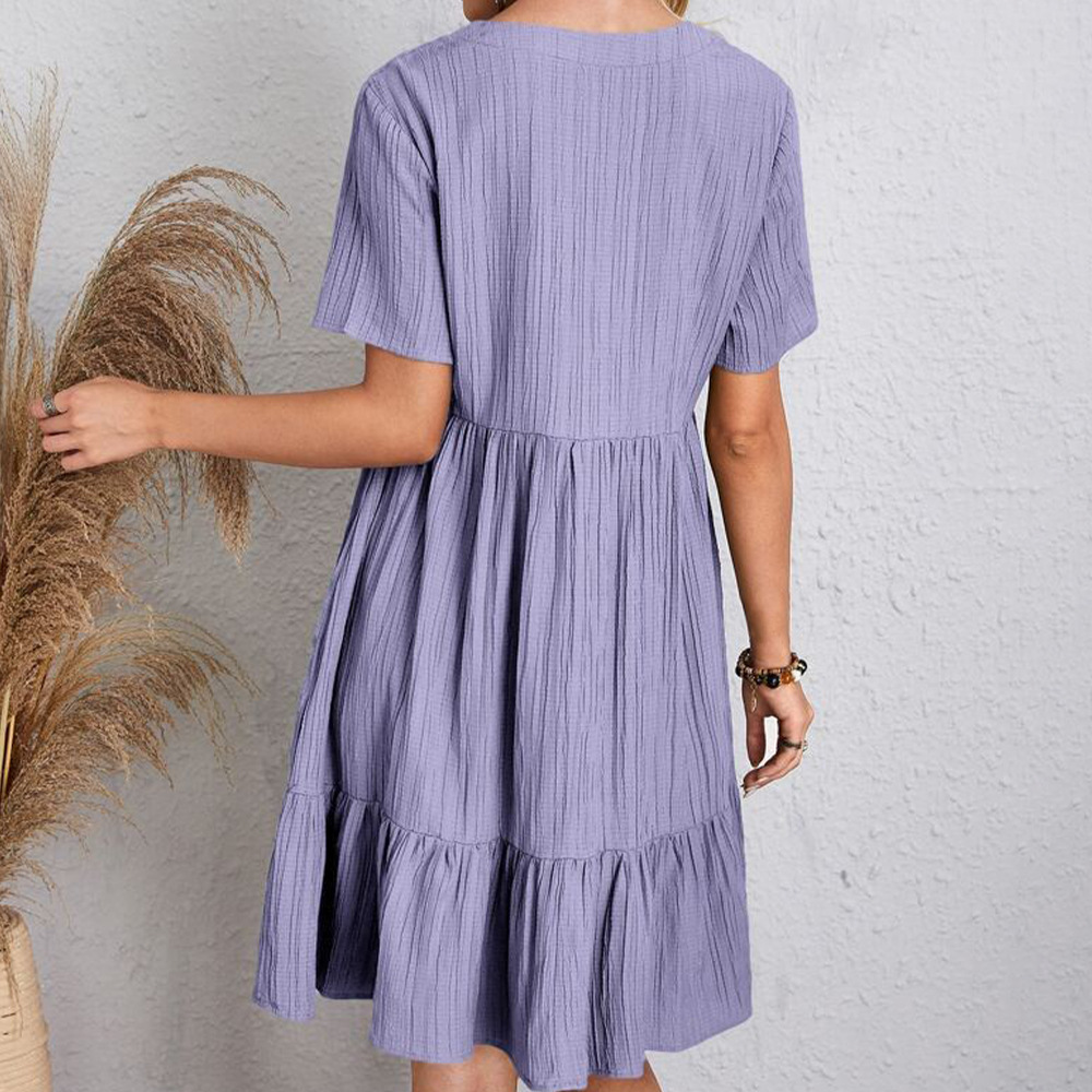 Elle's Tiered Baby doll Dress