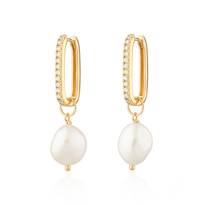 Elegant Pearl Drop Earrings