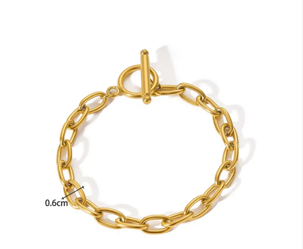 Avery Paperclip Bracelet