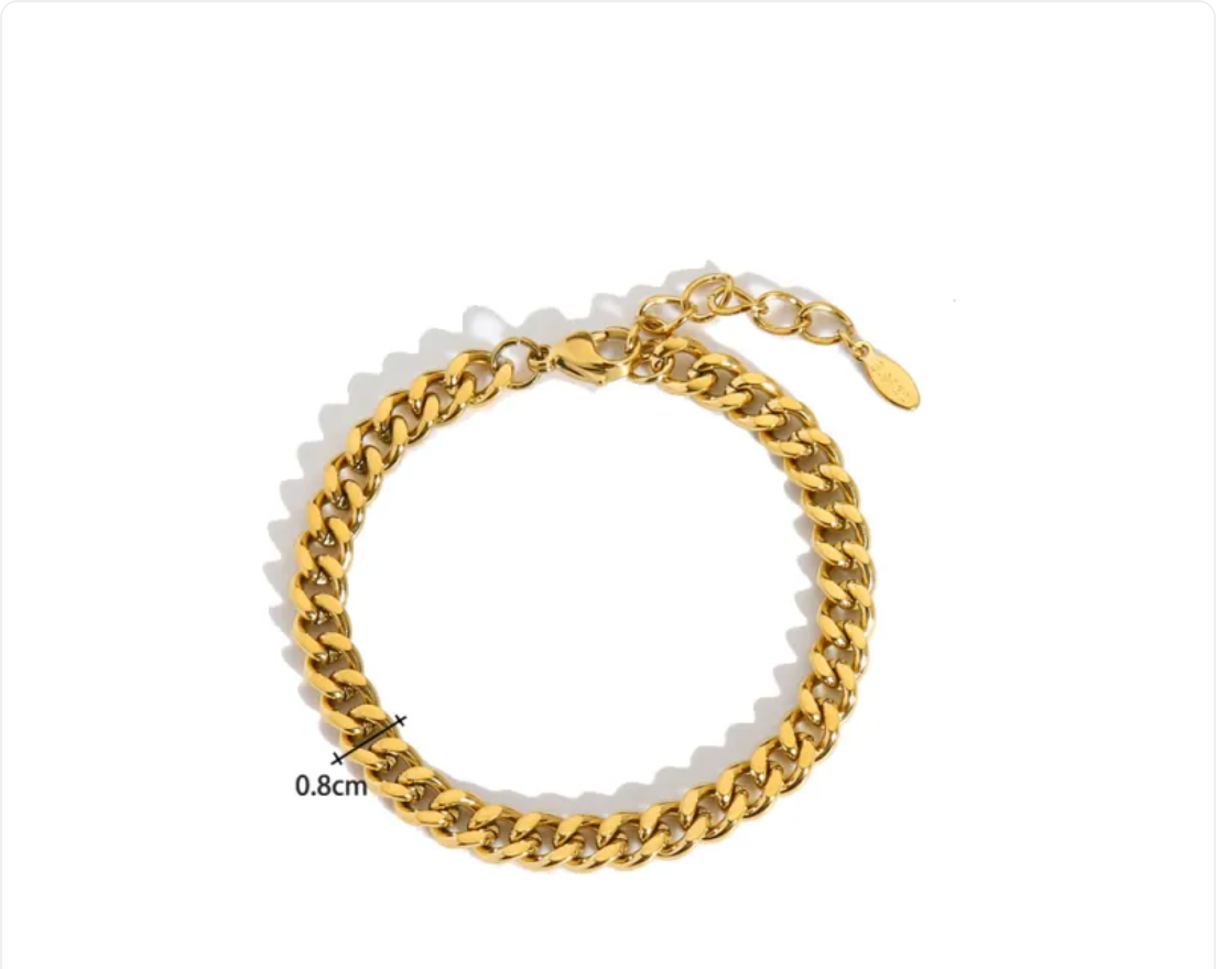 Avery Paperclip Bracelet